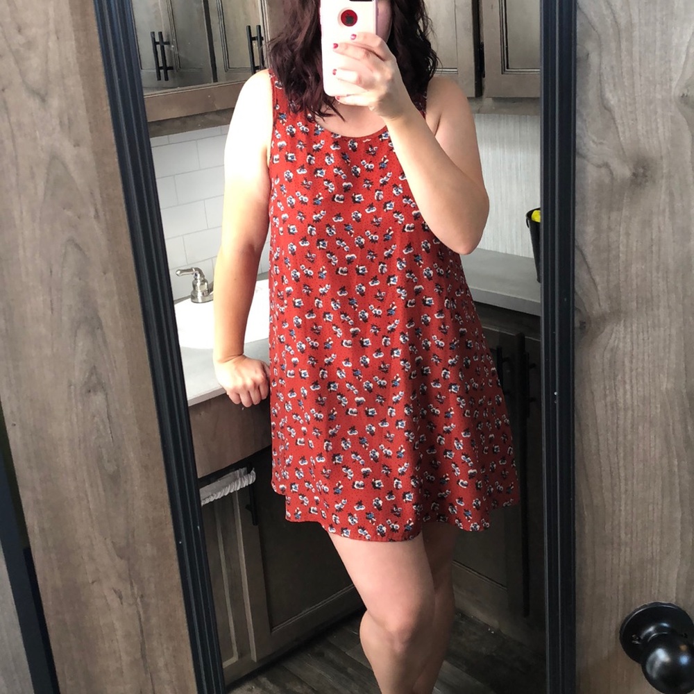 Orange dress